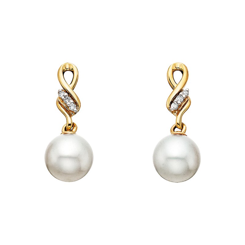Pearl Twist Earrings